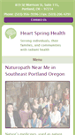 Mobile Screenshot of heartspringhealth.com